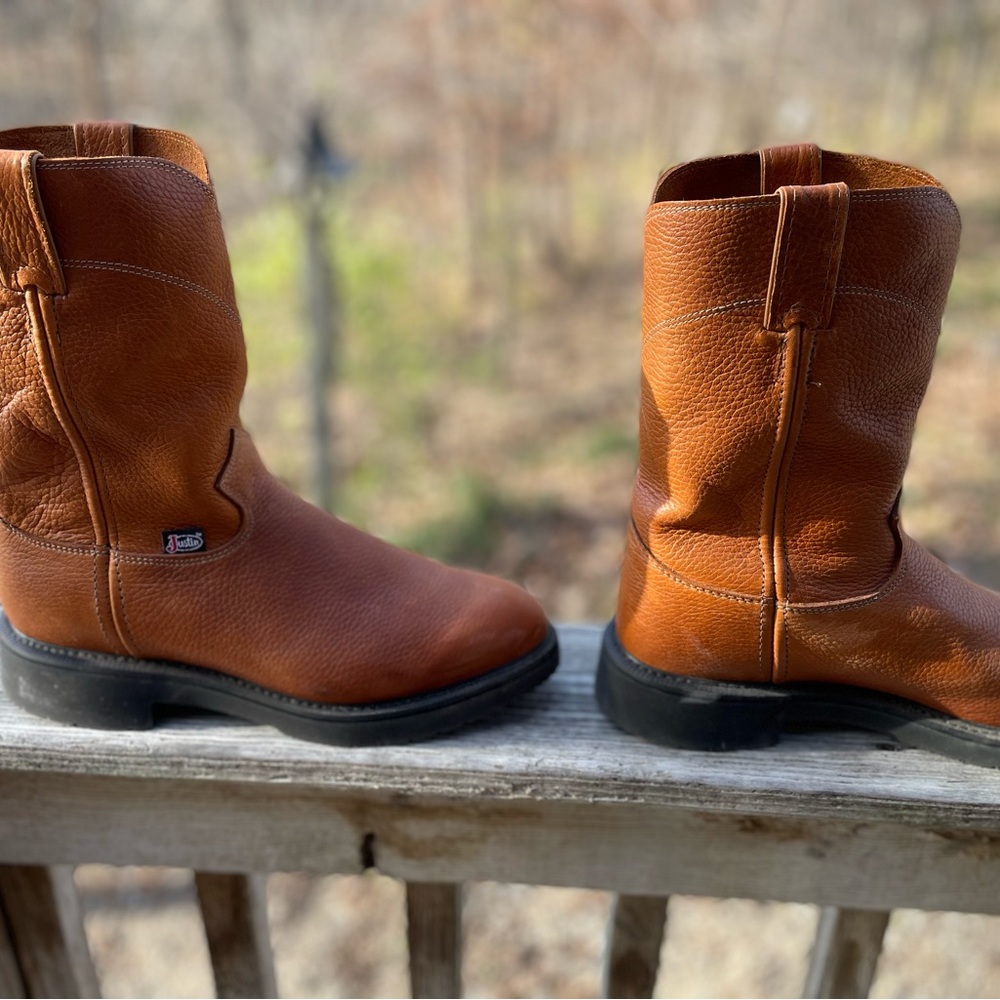 JUSTIN CONDUCTOR 10" WORK
BOOTS